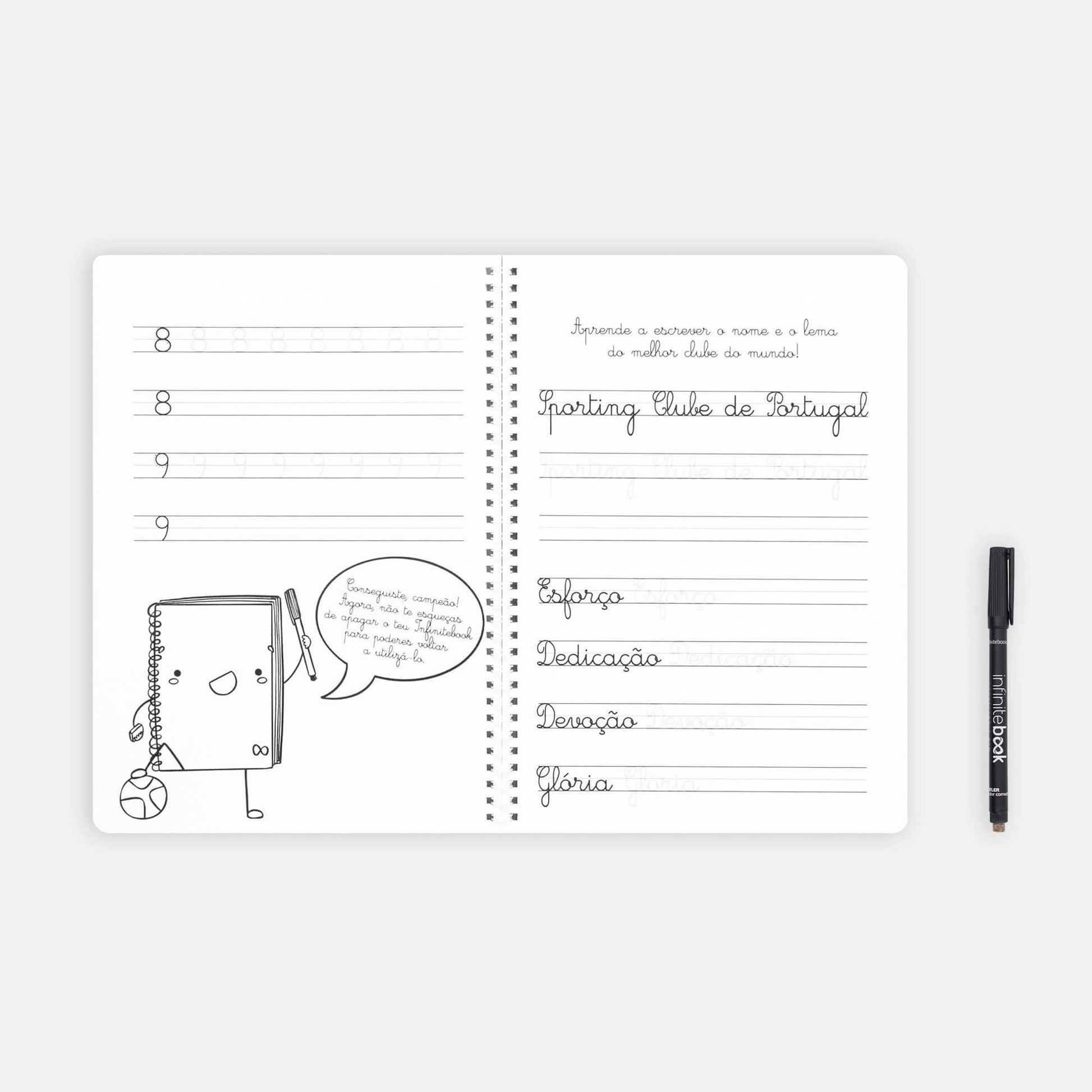 CAHIER SCOLAIRE CALIGRAFA INFINITEBOOK A4 JUBAS 2425-L20154PT