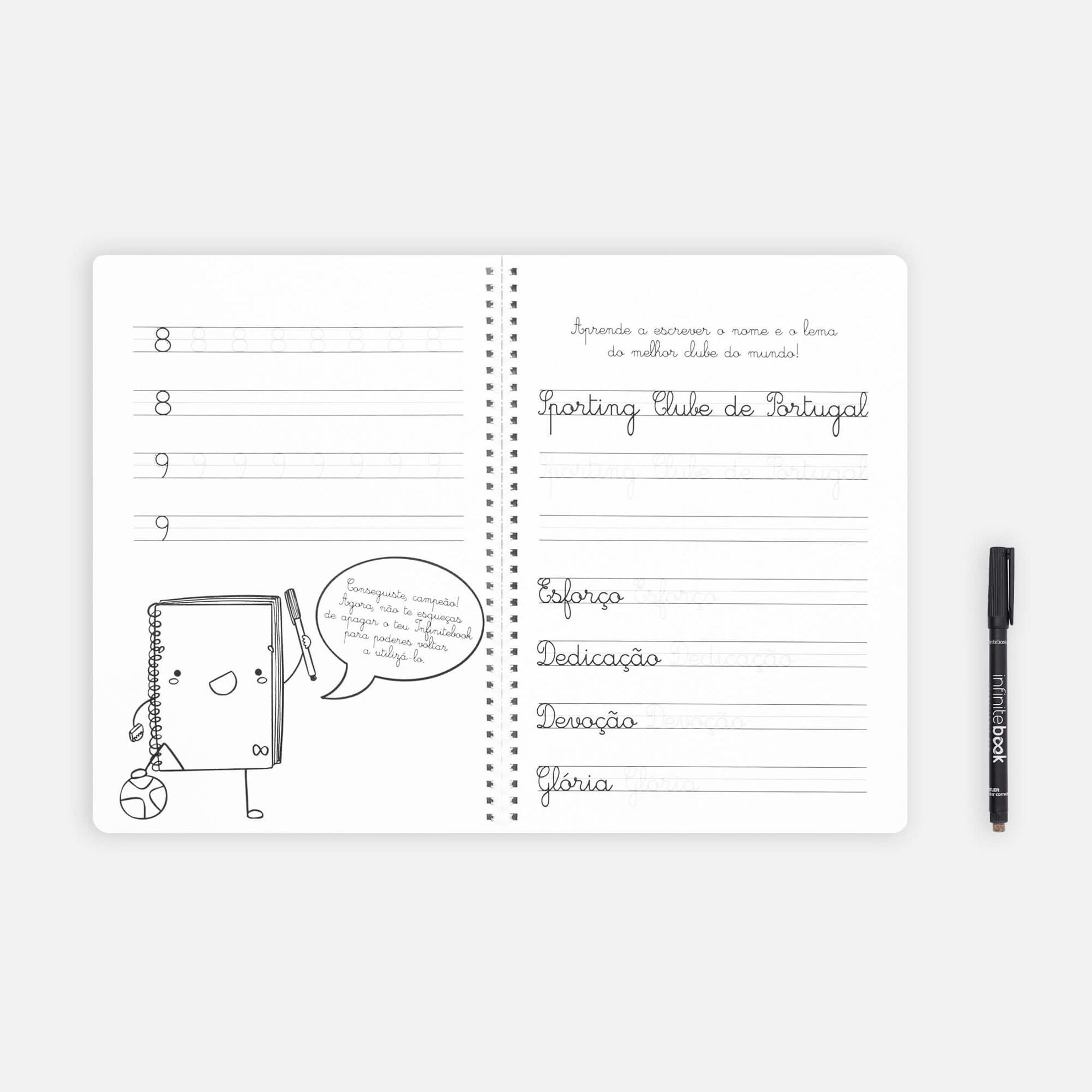 CAHIER SCOLAIRE CALIGRAFA INFINITEBOOK A4 JUBAS 2425-L20154PT