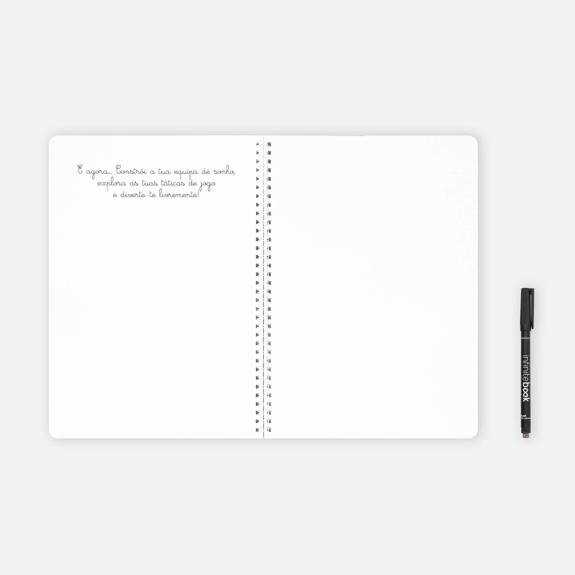 Cahier scolaire de calligraphie InfiniteBook A4 Jubas