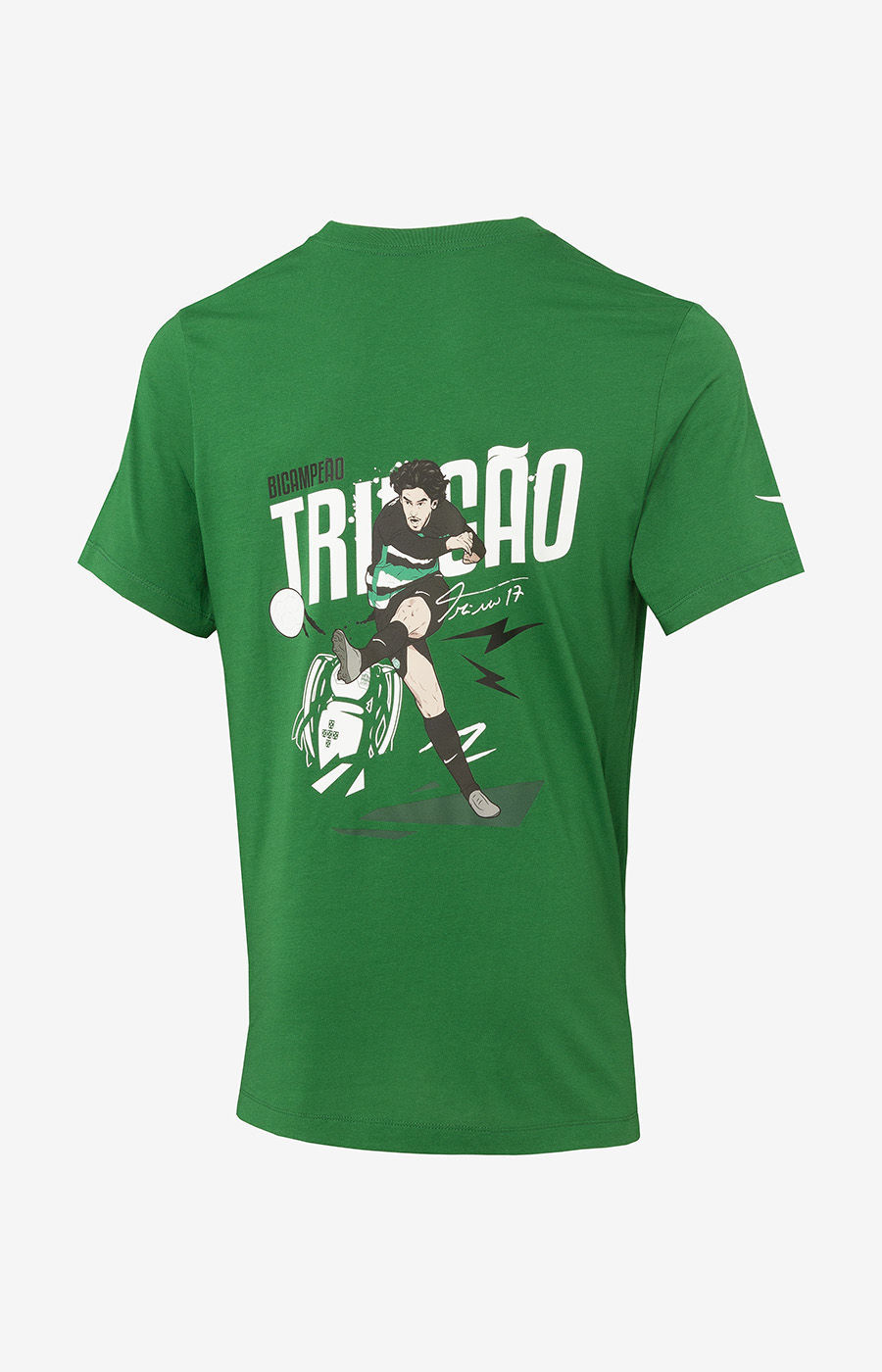 T-SHIRT À MANCHES COURTES VERT, TOUTES TAILLES (CZ0881-302)