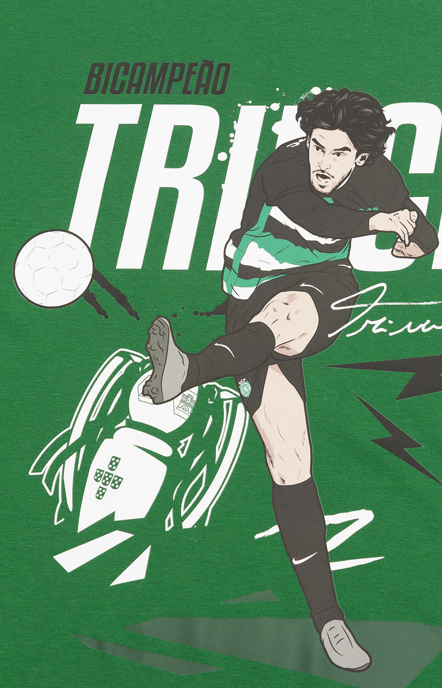 T-SHIRT À MANCHES COURTES VERT, TOUTES TAILLES (CZ0881-302)