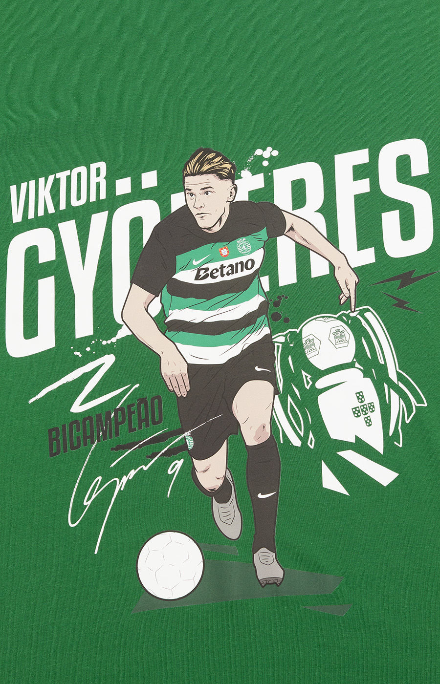 T-SHIRT GYOKERES VERDE TºS (CZ0881-302)