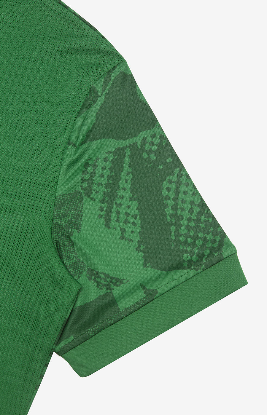 T-SHIRT D'ÉCHAUFFEMENT VERT TAILLE 25/26 (FZ9332-302)