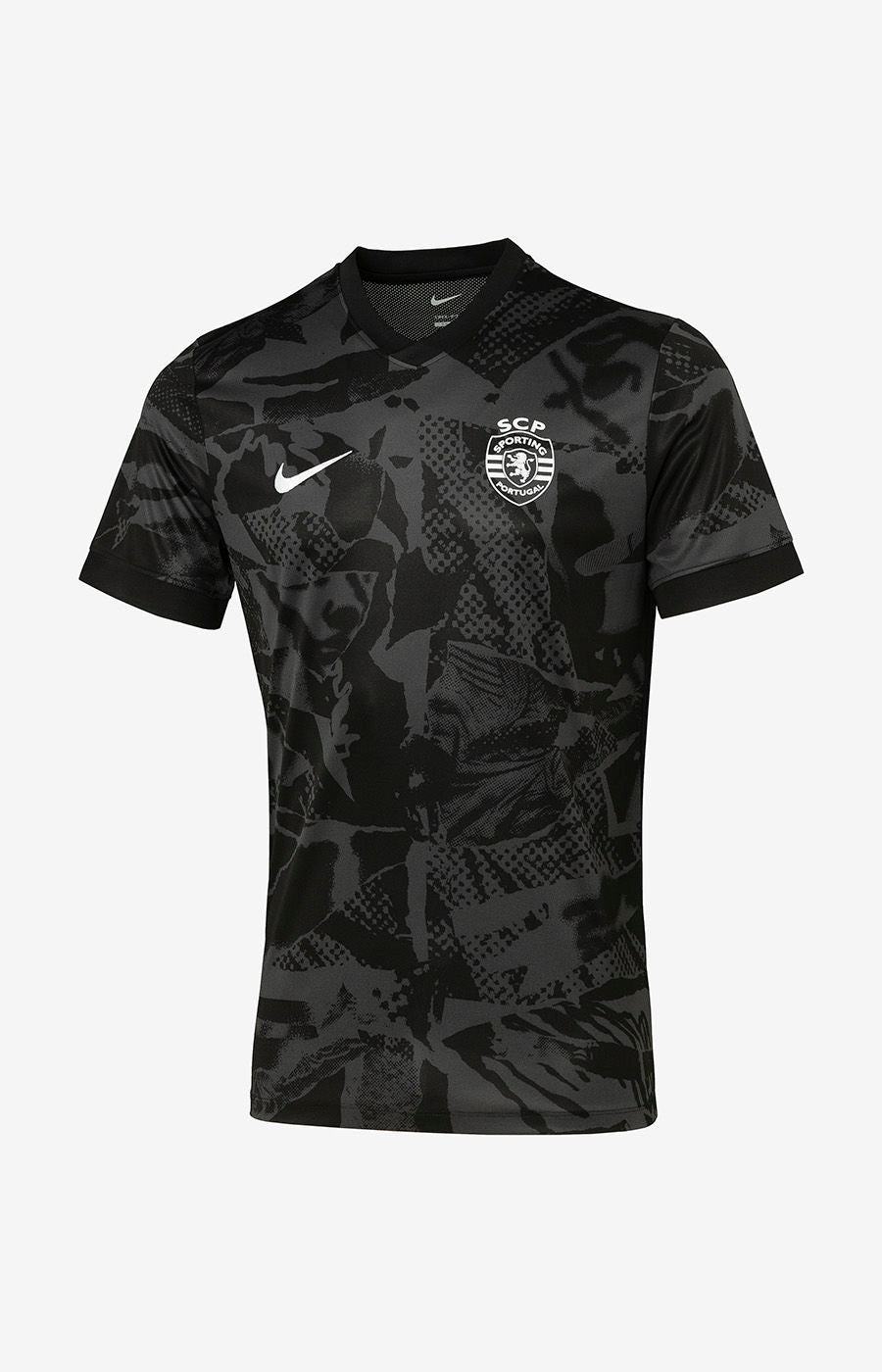 T-SHIRT AQUECIMENTO PRETA 25/26 TºS (FZ9332-010)