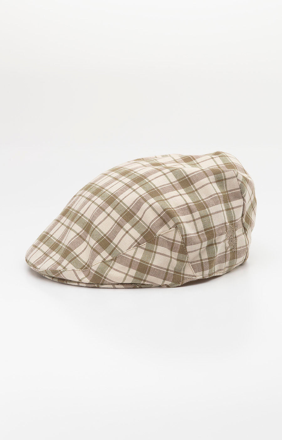 BÉRÉ EN COTON MARRON ET VERT LION UN 2425-MP17744PT