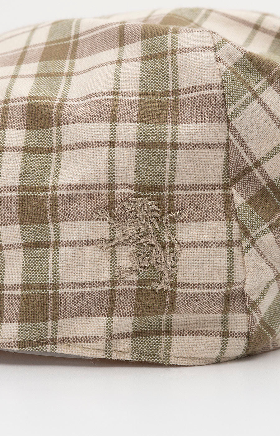 BÉRÉ EN COTON MARRON ET VERT LION UN 2425-MP17744PT