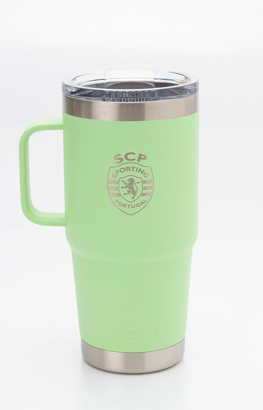 Termo con asa verde SCP x Yeti 591 ml - Parte delantera