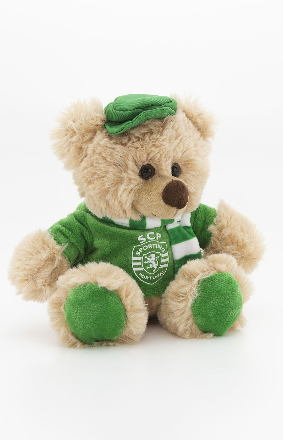 OURSON EN PELUCHE DE 15 CM AVEC BÉRÉ, ÉCHARPES ET T-SHIRT 2526-L13084PT-ST006