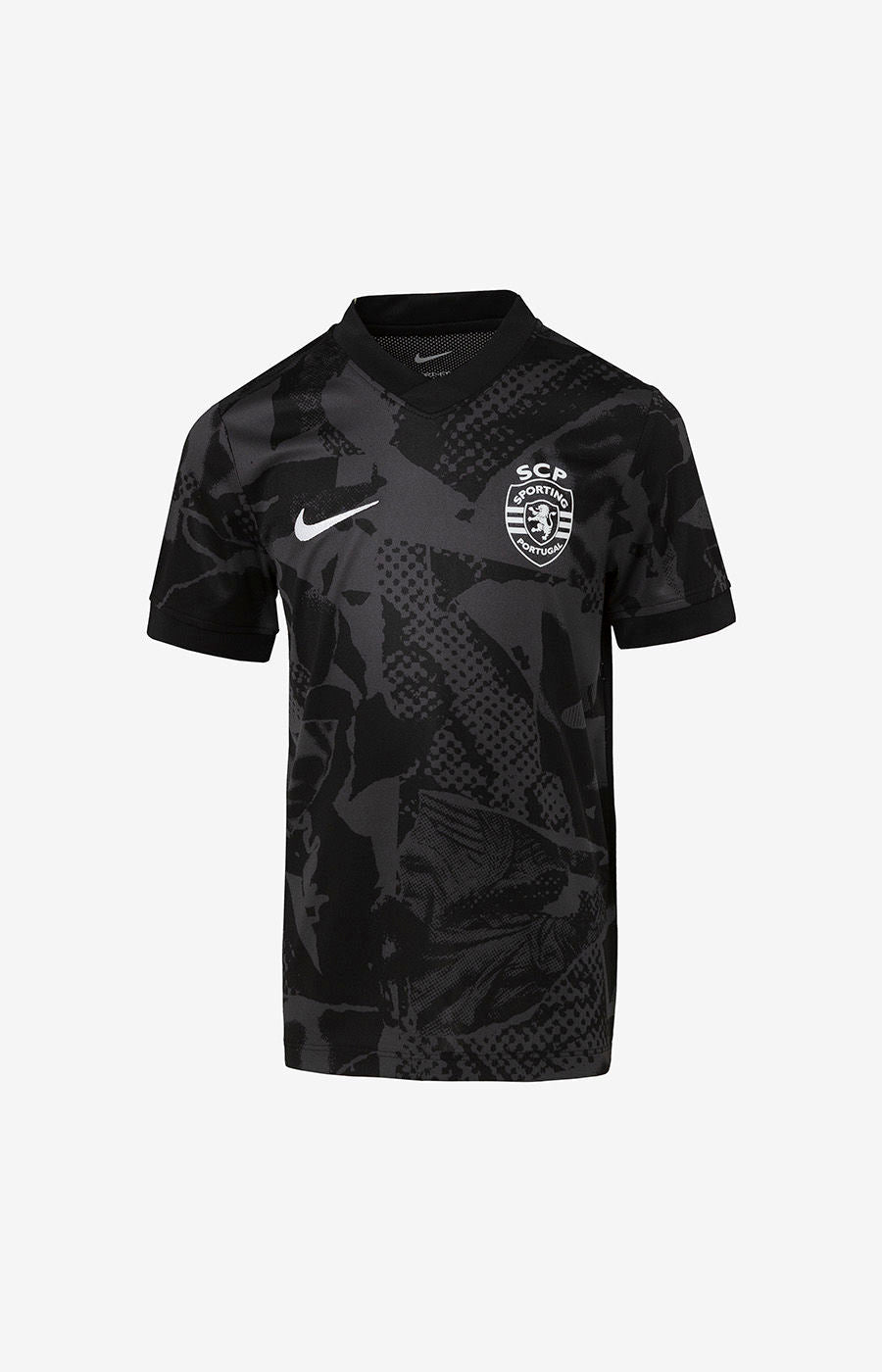 T-SHIRT AQUECIMENTO PRETA CR 25/26 TºJS (FZ9336-010)