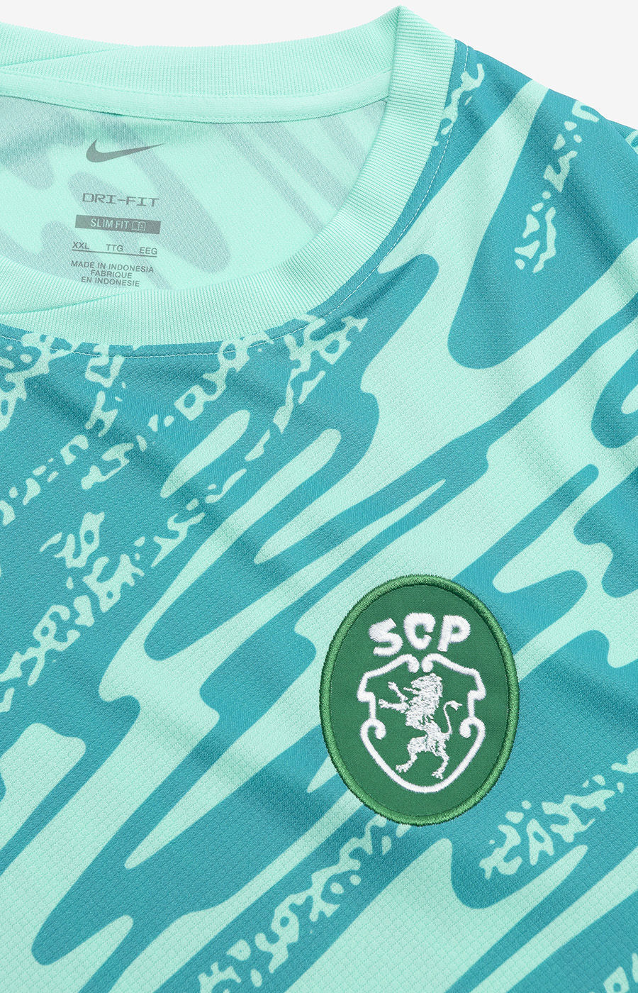 CAMISOLA GR TURQUESA T-SHIRT EMB RETRO TºL (FD7482-354)