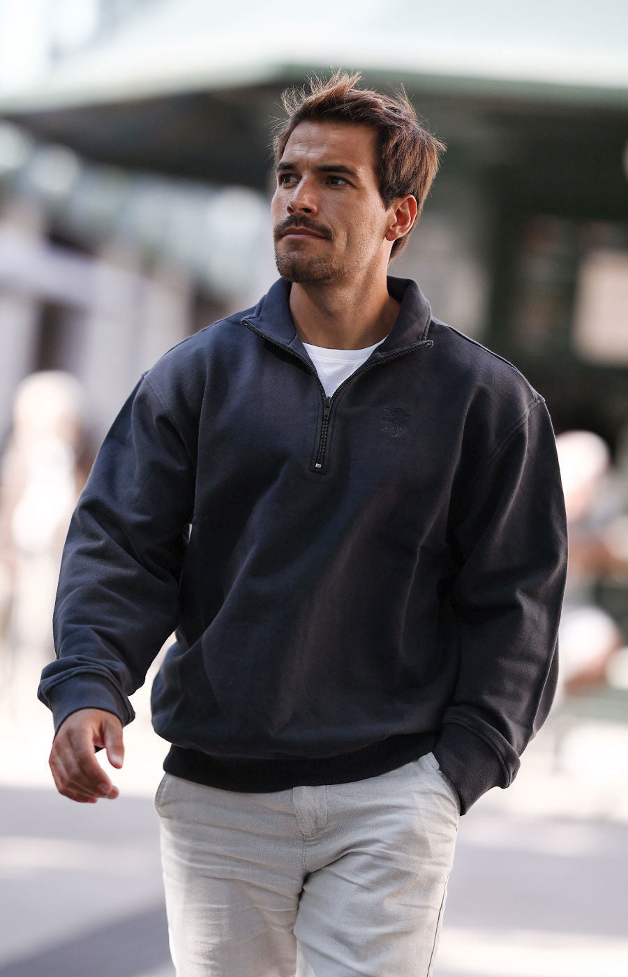 SWEATSHIRT HOLFAST CINZENTO ESCURO XS-H 2425-MP11289PT