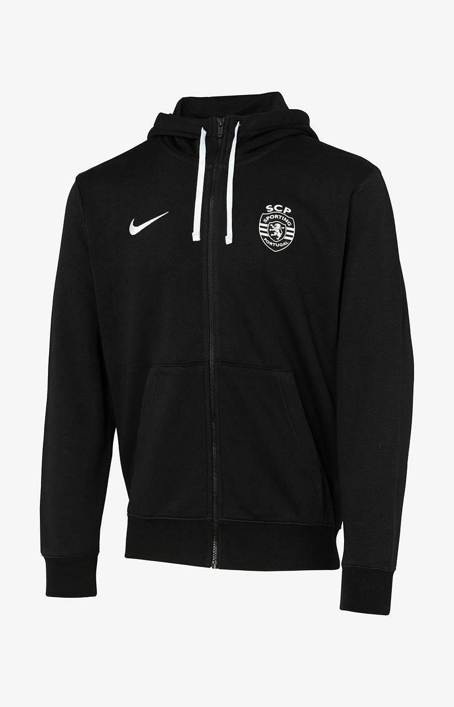 BLACK COTTON HOODY (CW6887-010)