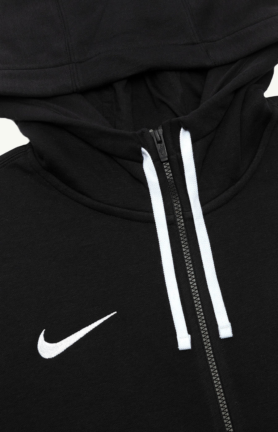 BLACK COTTON HOODY (CW6887-010)