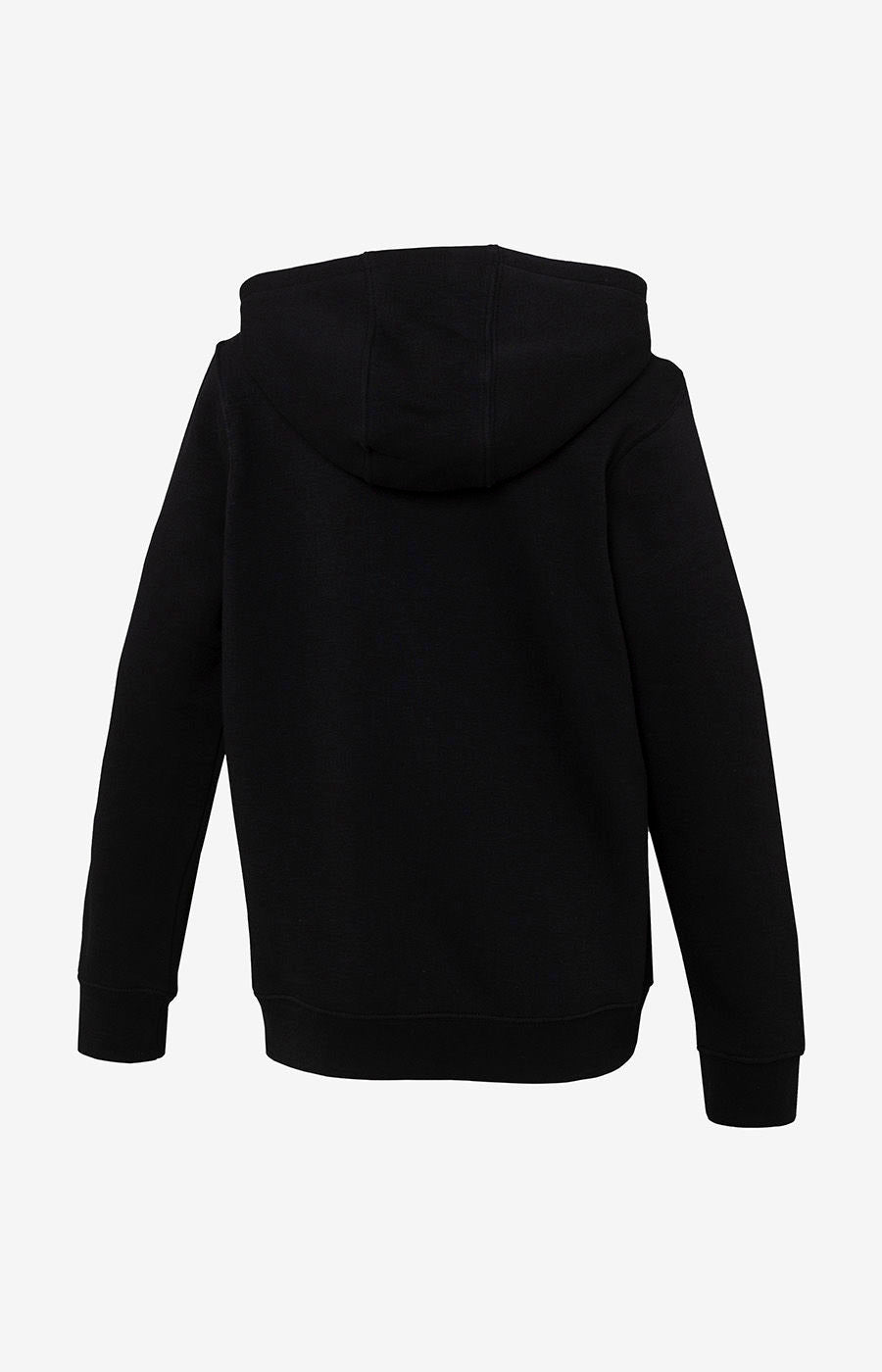 Sudadera con capucha de algodón negra talla JS (CW6891-010)