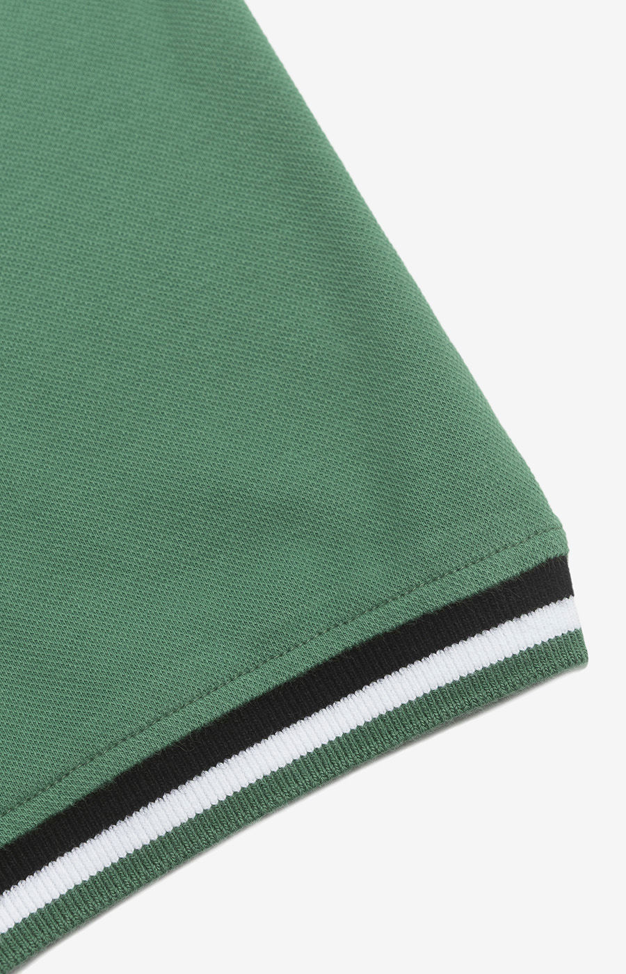 POLO COLORBLOCK VERDE OSCURO XS-H 2526-MP11289PT