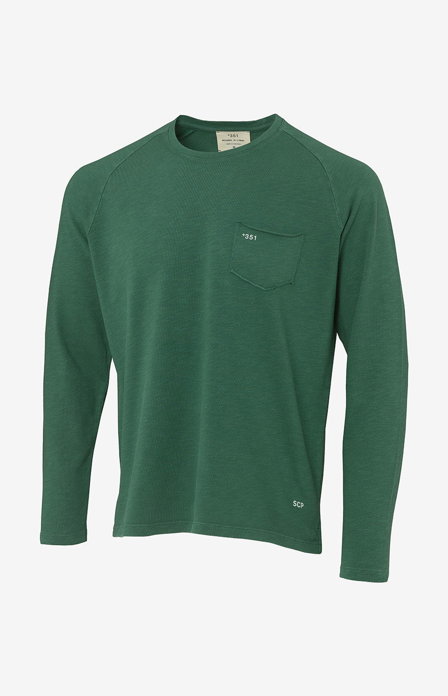 Long-Sleeve Shirt +351 Green S-H 2526-MP20535PT