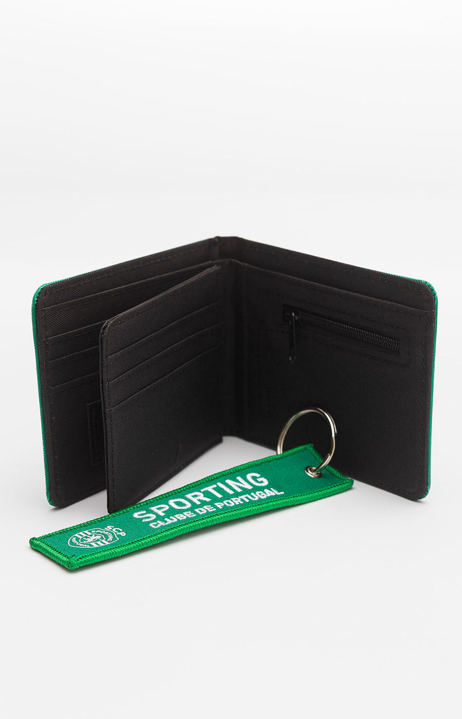 CONJUNTO CARTEIRA VERDE + PORTA-CHAVES 2526-L13084PT-SS005