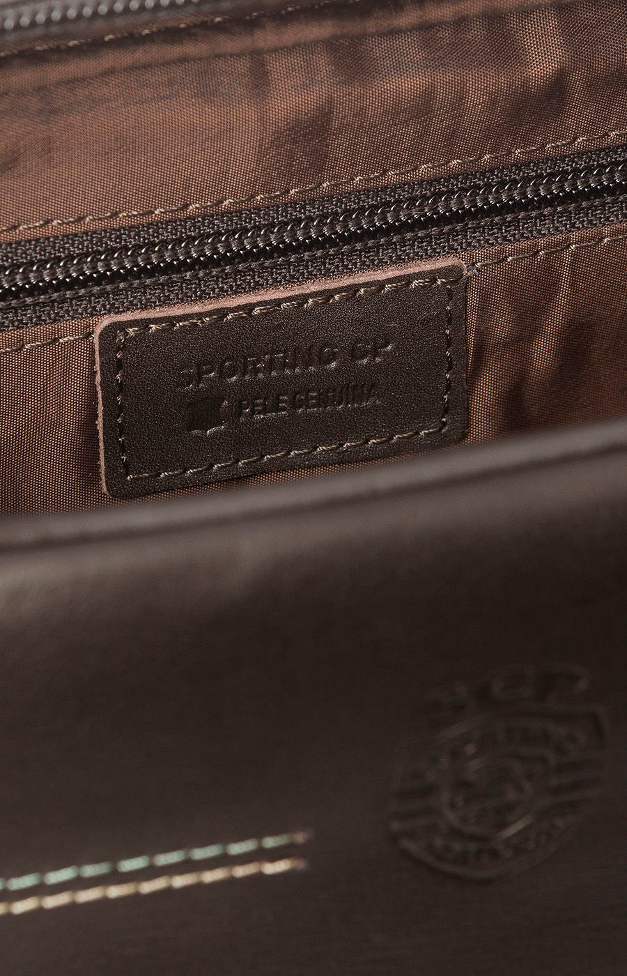 GREEN AND BROWN TOILETRY BAG 2425-L18777PT-3298-02