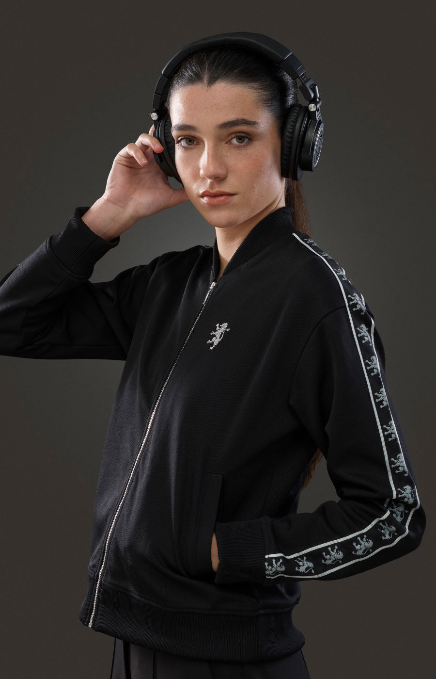 VESTE SILVER ECHO À BANDE LION XS-M 2526MP11289PT