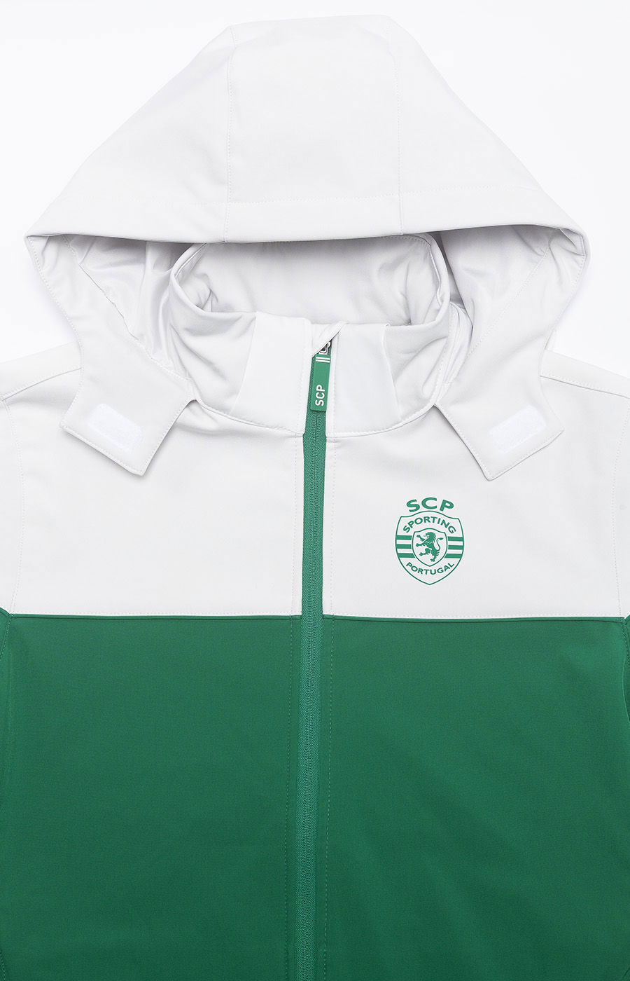 CHAQUETA DE INVIERNO SOFTSHELL BLANCA Y VERDE  XS-H 2526-MP16903EC