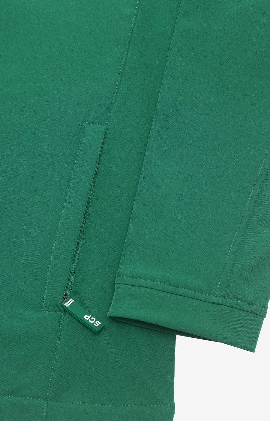CHAQUETA DE INVIERNO SOFTSHELL BLANCA Y VERDE  XS-H 2526-MP16903EC