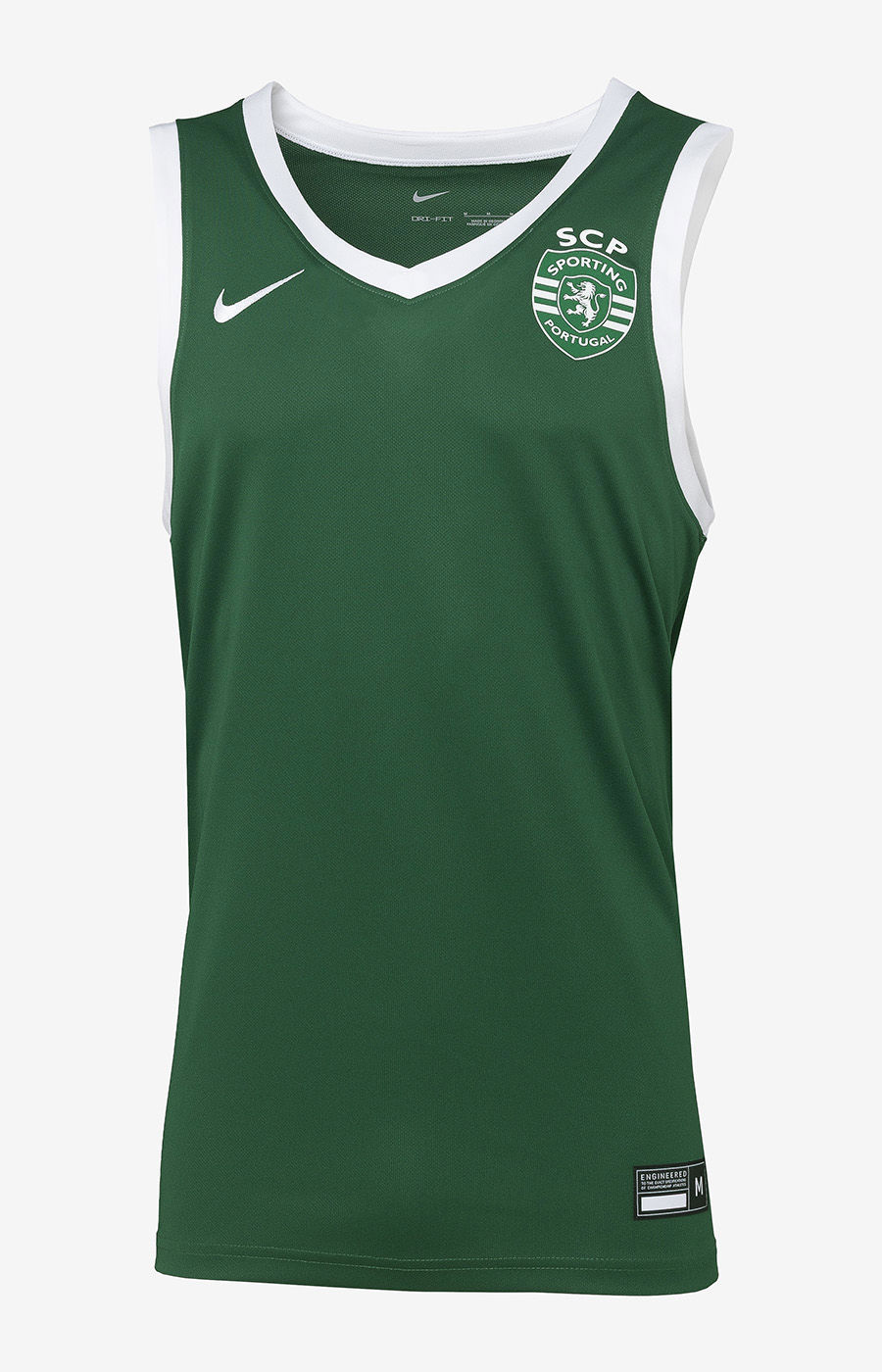 CAMISETA ALTERNATIVA VERDE DE BALONCESTO T-SHIRT (A19913-341)
