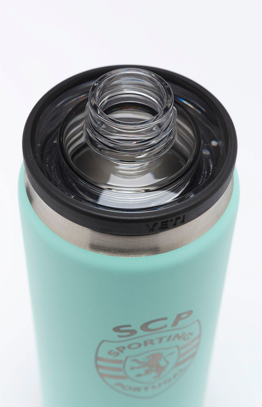 GREEN WATER THERMOS BOTTLE WITH BLACK TP SCP X YETI 769ML UN 2526-MP20101EC