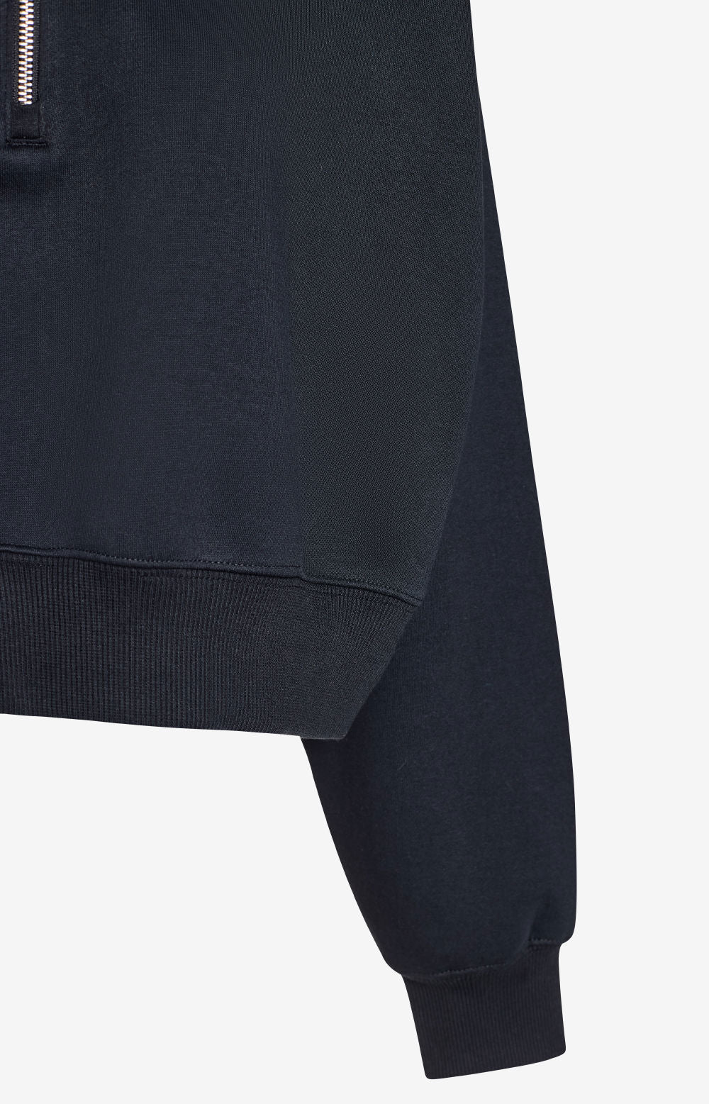 SWEAT 1/4 ZIP PRETA MULHER TºXS (DQ5767-010)