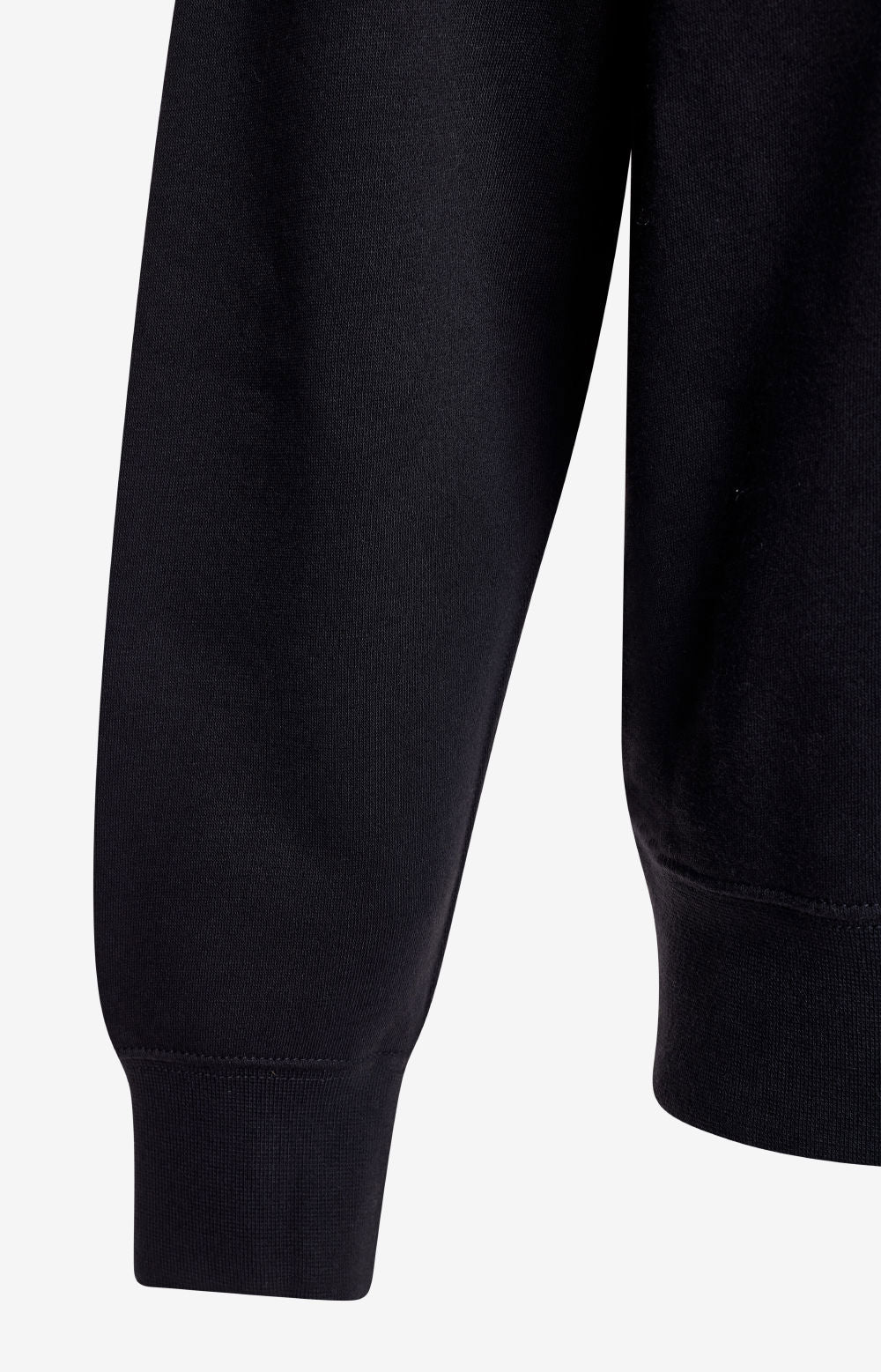 BLACK 1/4-ZIP SWEATSHIRT, SIZE S (FN3864-010)