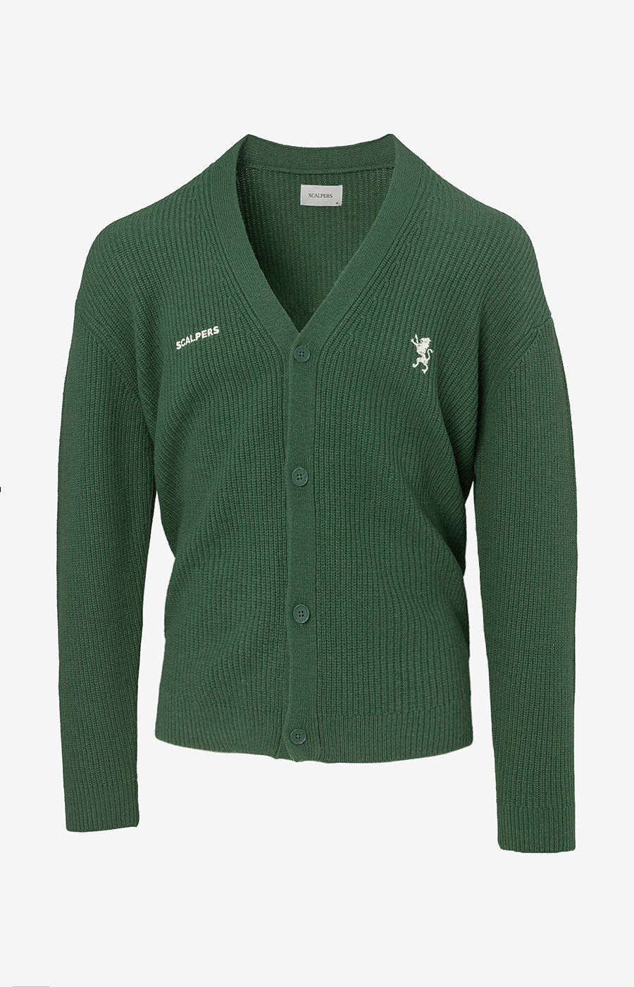 Cardigan Verde Scalpers - Frente