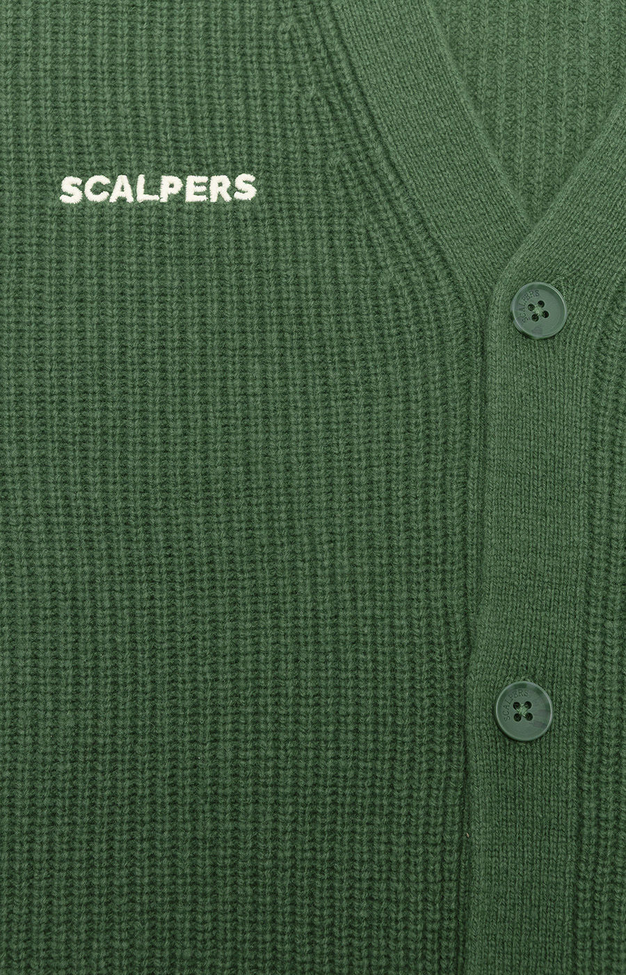 Cárdigan verde de Scalpers