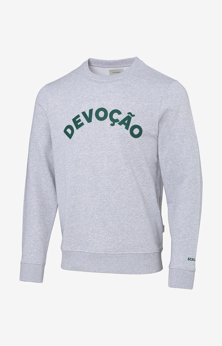 Sweatshirt Cinzenta Devoção Scalpers
