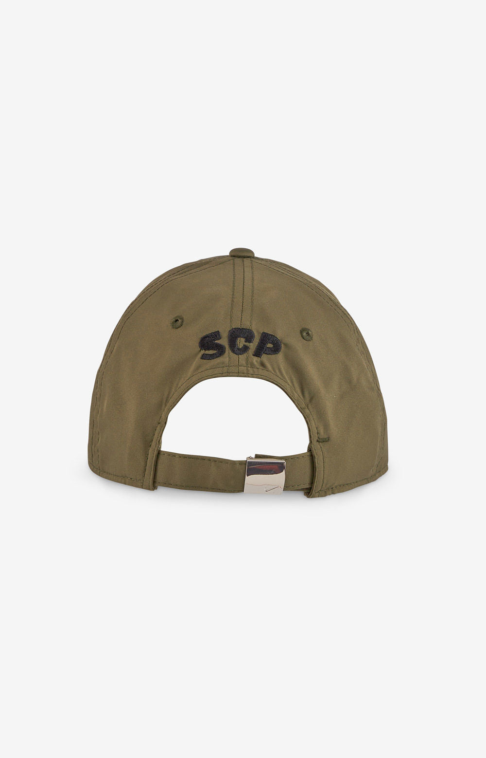 CASQUETTE MEDIUM OLIVE AVEC SWOOSH MÉTALLIQUE, TAILLE S/M (FB5372-222)