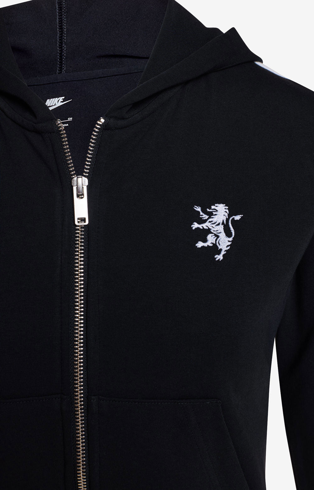 Women's Black and Green Hoodie, Size XS (IH4061-010)