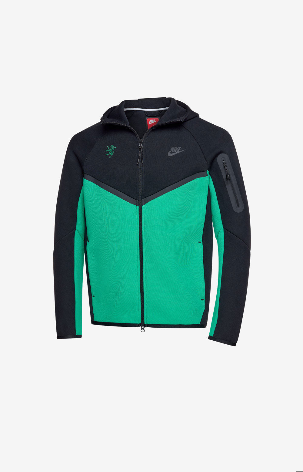 CASACO HOODIE TCH FLC STADIUM GREEN TºS (HV0949-013)