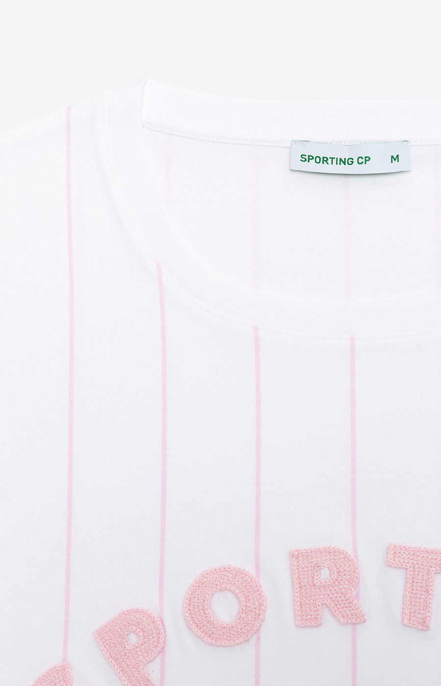 T-shirt Outfield White Mulher - Detalhe