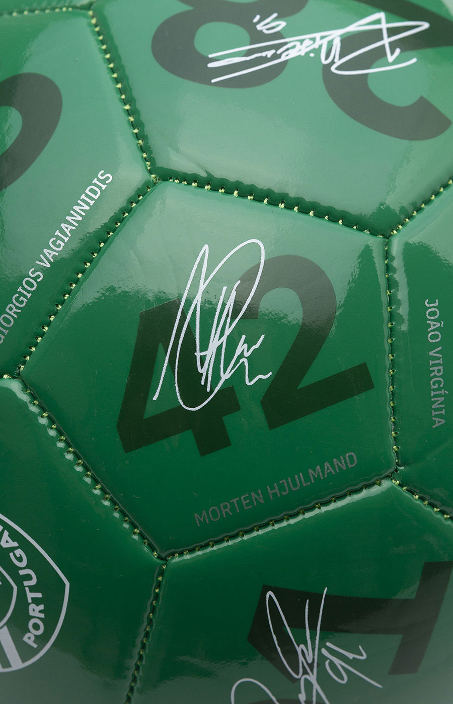BALLON VERTE À SIGNATURES (25/26-4305)