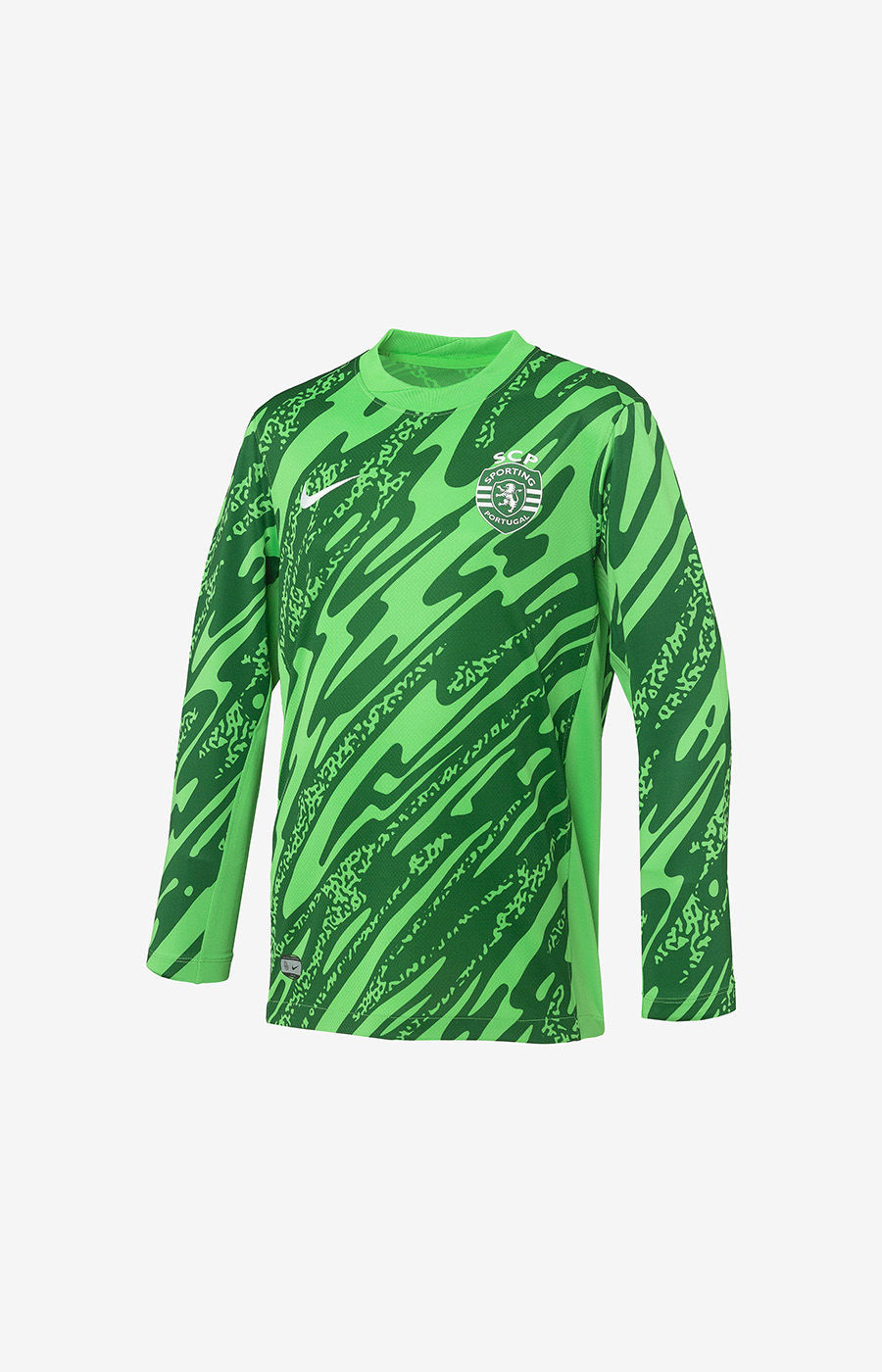 T-shirt vert à manches longues, taille 25/26, T-shirt à manches courtes (FD7480-329)