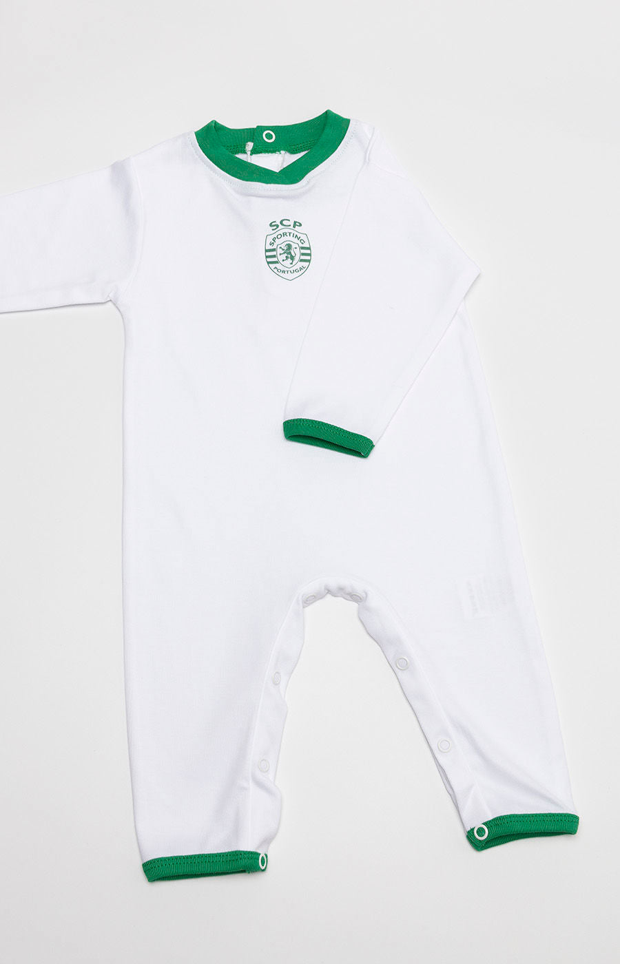BABYGROW BASIC MANGA COMPRIDA BRANCO LOGO 2223B-MP16657PT 0/3M