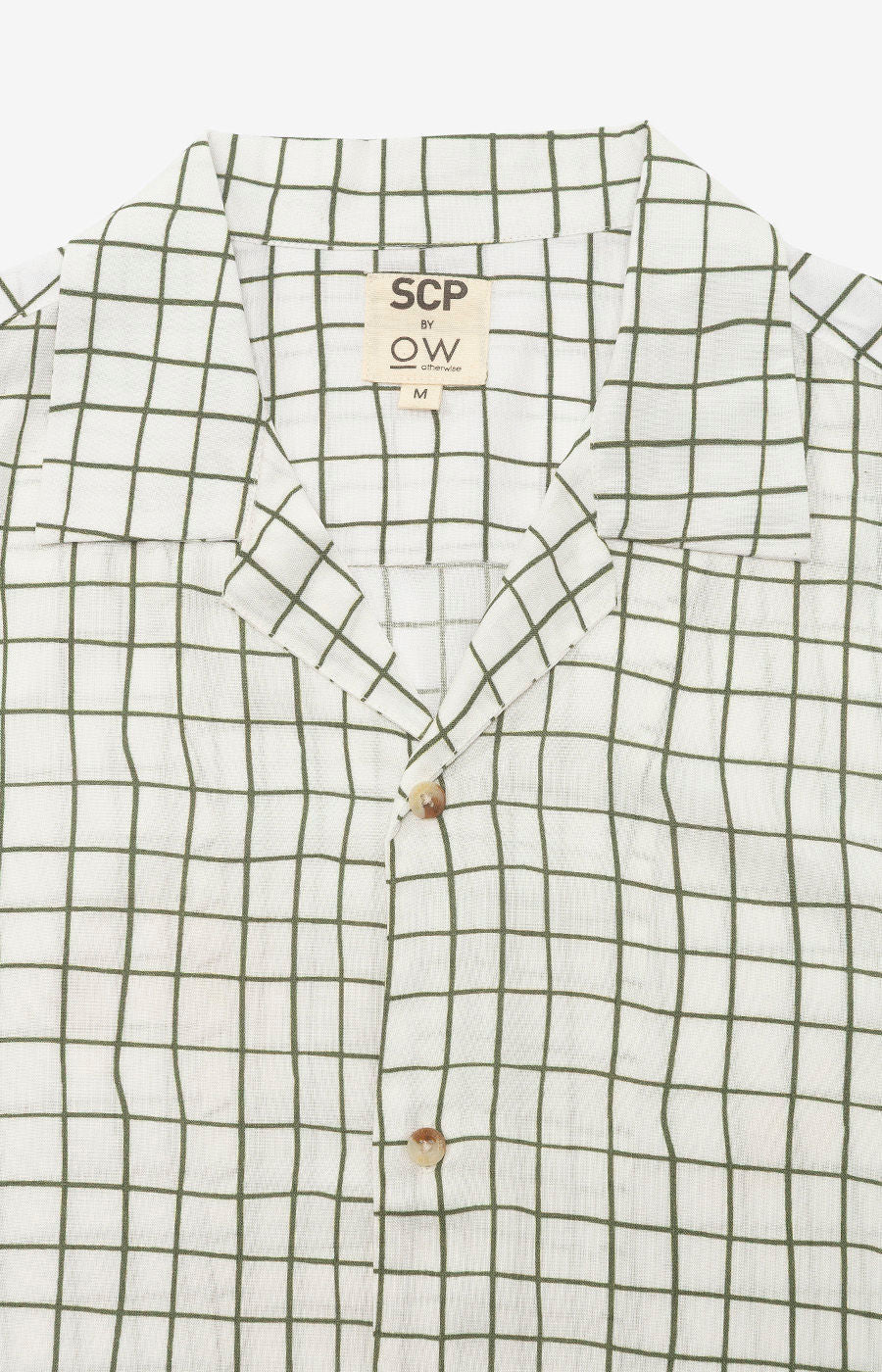 CAMISA OTHERWISE CRU QUADRADOS XS-H 2526-MP19702PT