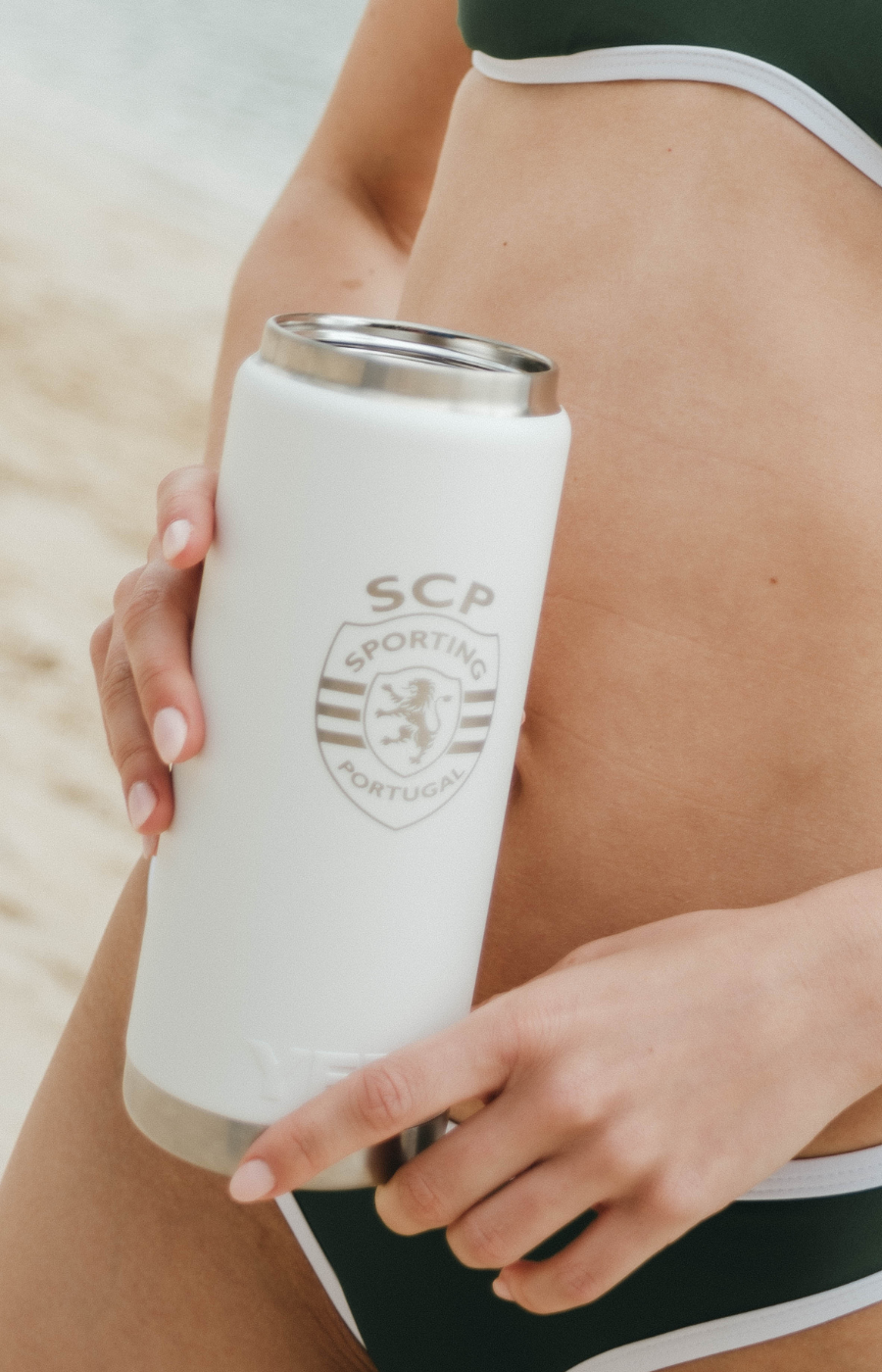 Termo blanco SCP x Yeti de 796 ml