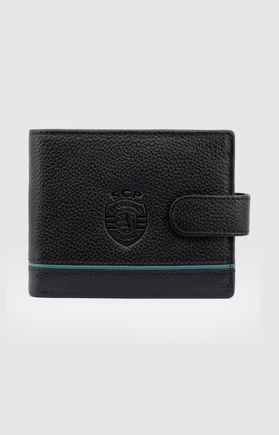 Green Ribbon Wallet with Black Clip SCP