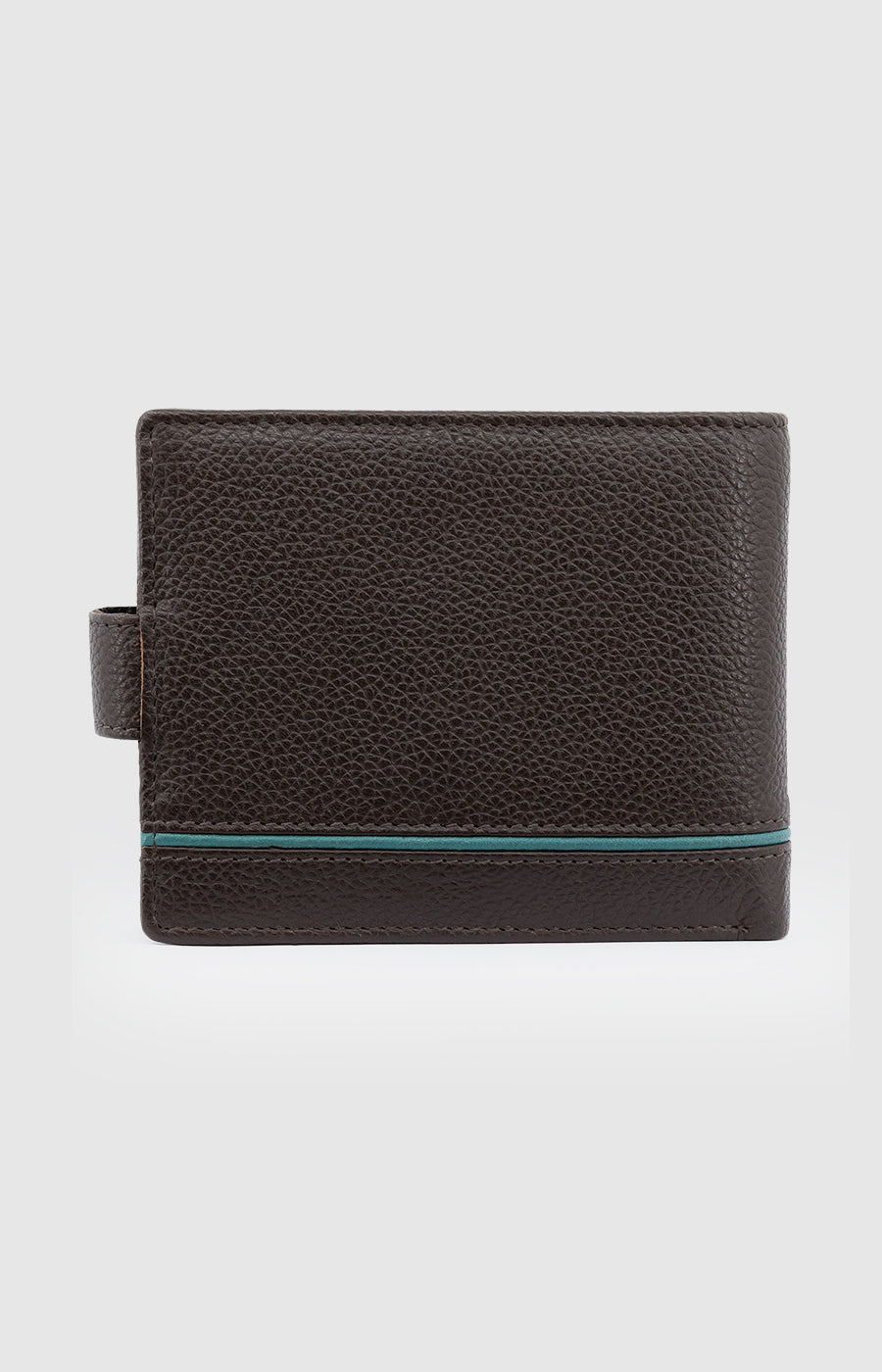 Green Ribbon Wallet with Brown SCP Clip