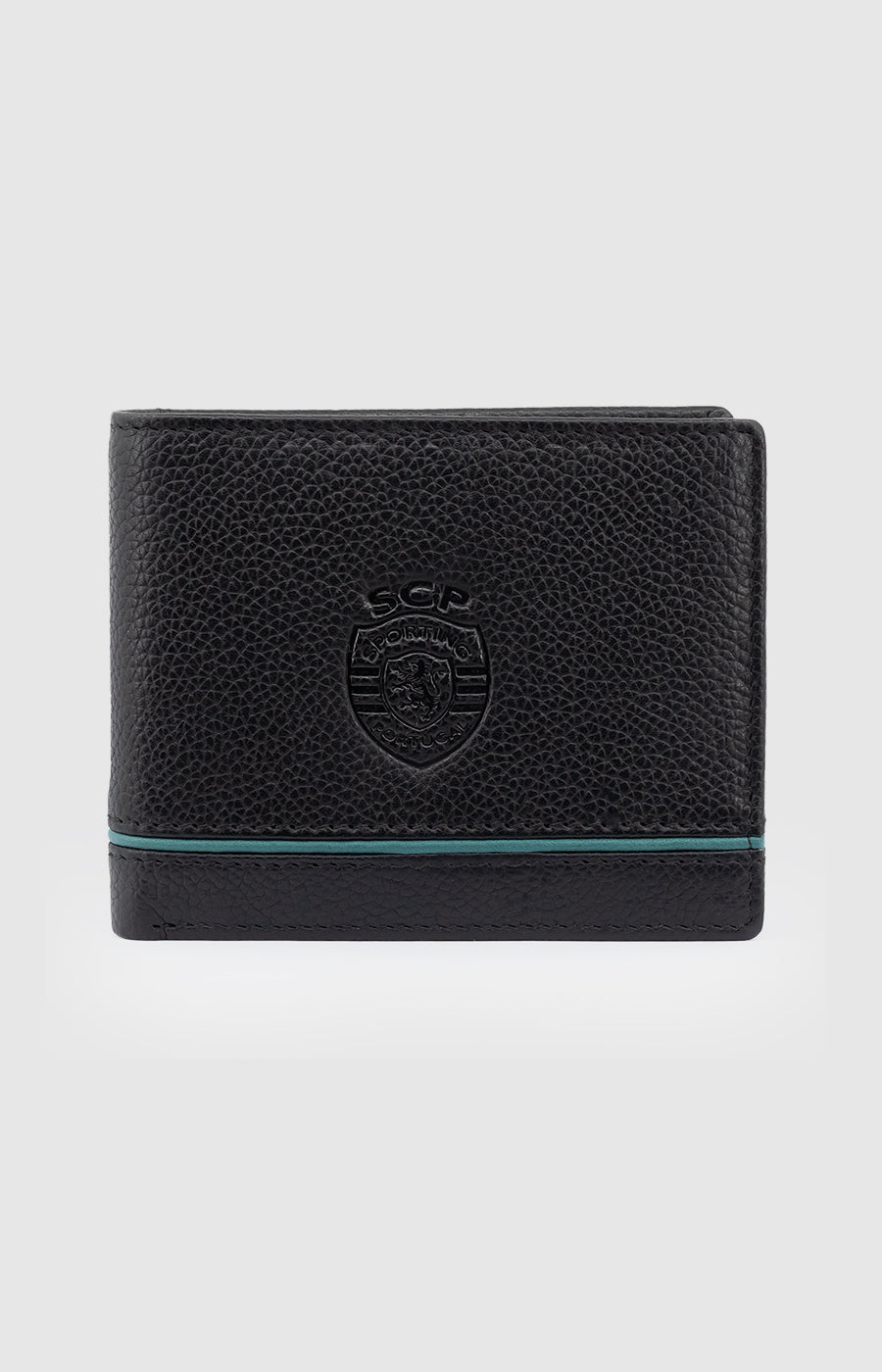 SCP Black and Green Striped Wallet