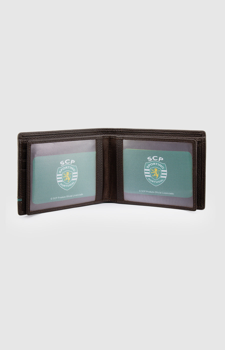 Carteira Fita Verde Abas Castanha SCP
