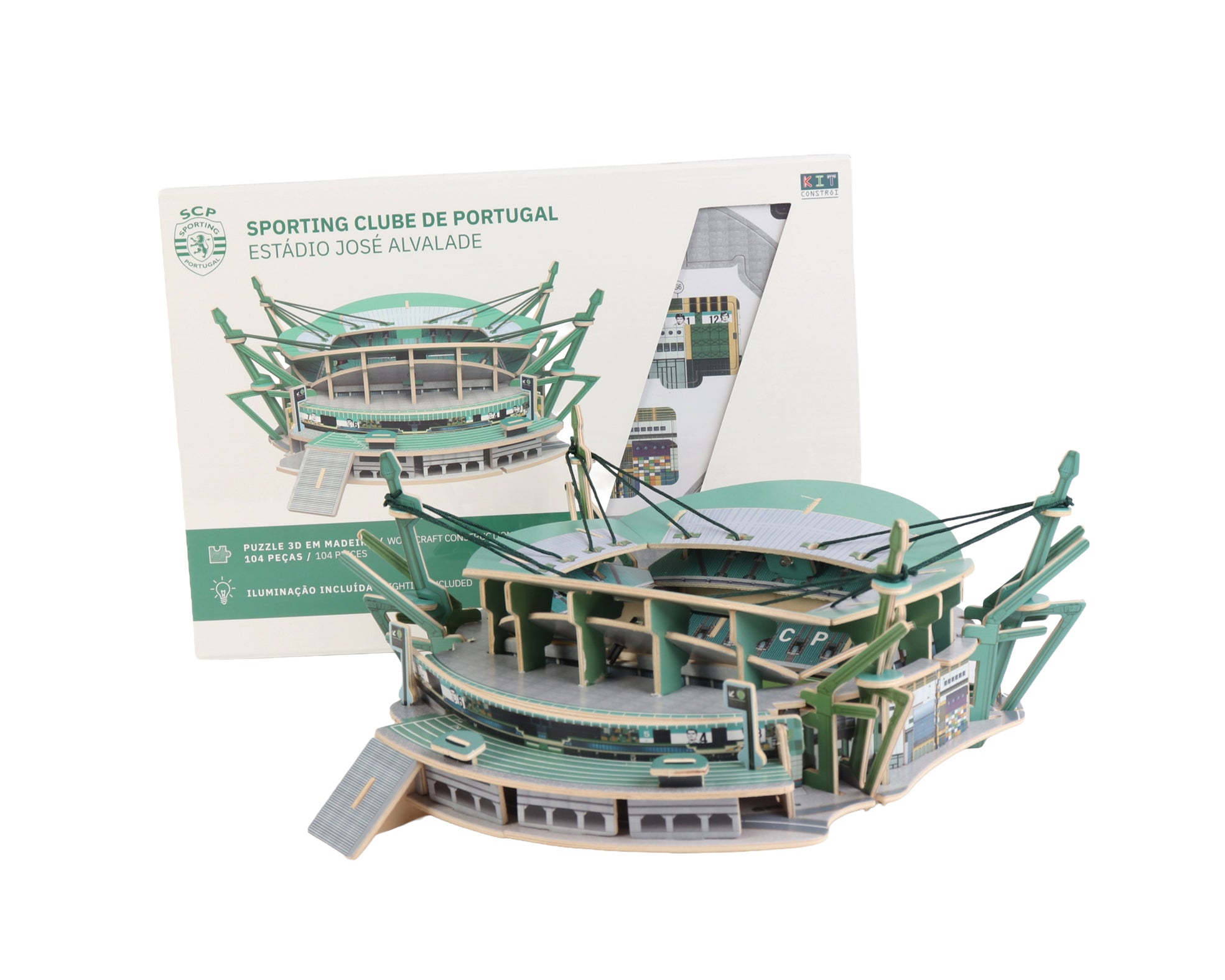 Puzzle 3D Estádio José Alvalade - 1