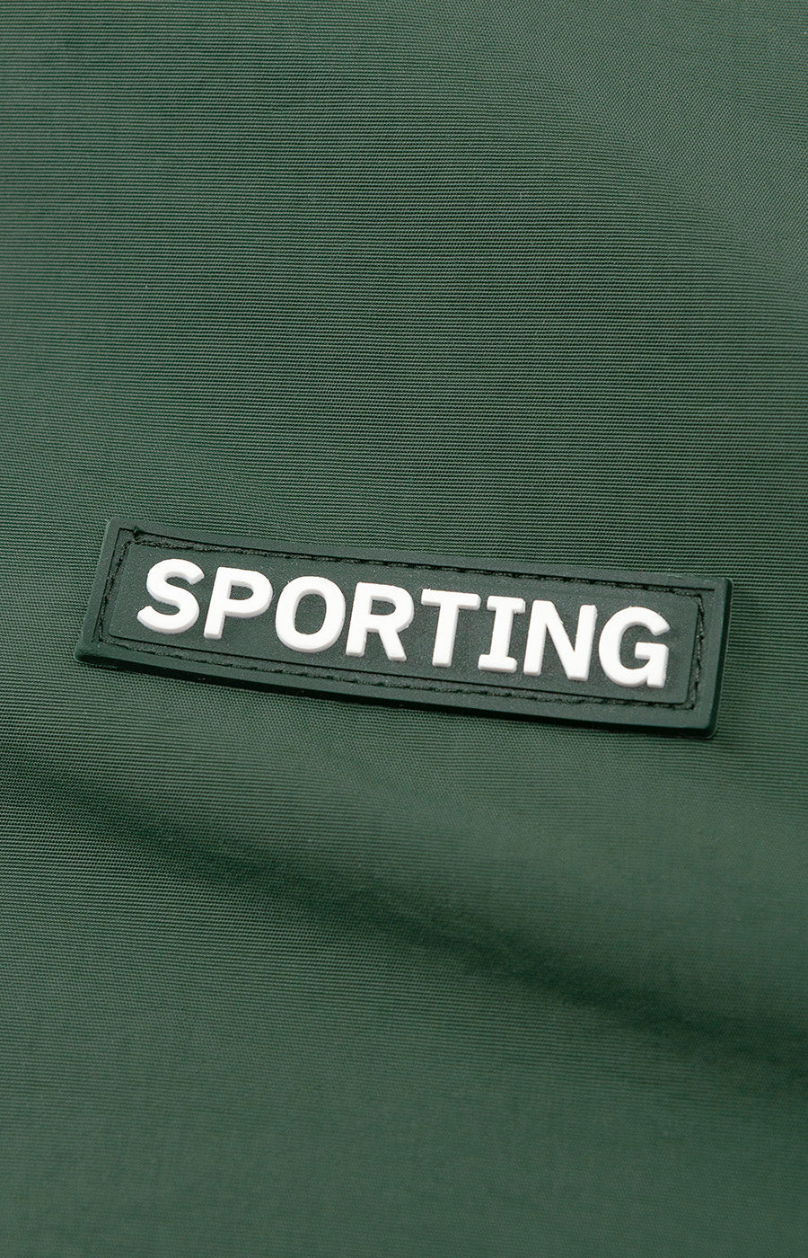 Casaco Anorak Verde Escuro Sporting Pormenor SCP
