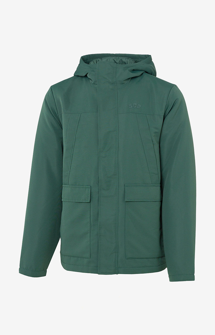 Casaco Parka Verde Escura SCP Frente