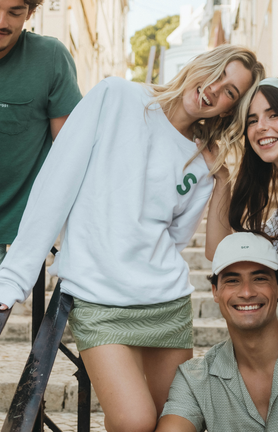 Sweatshirt Shift White
