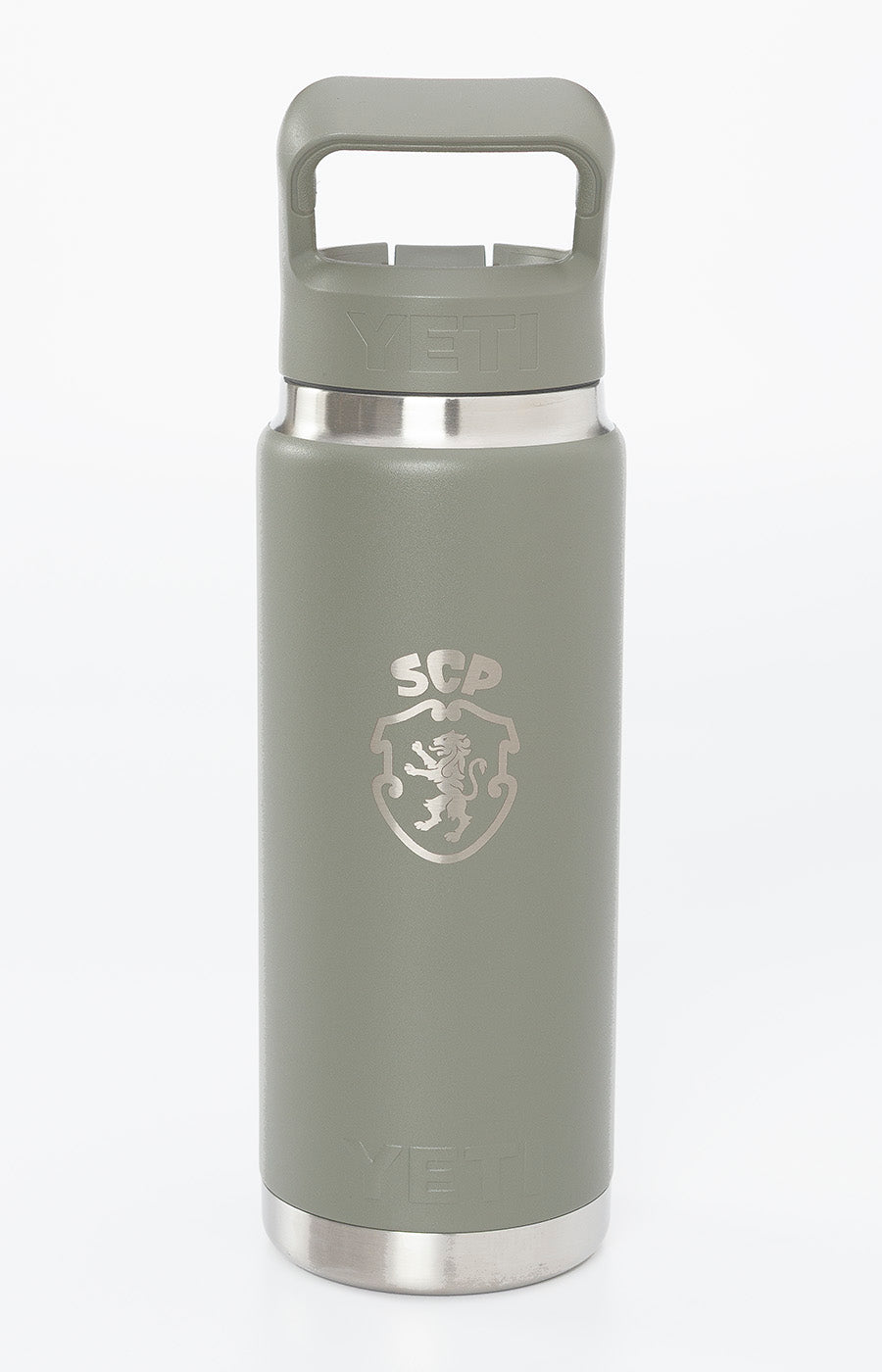 Garrafa Térmica Verde Seco 796ml YETI Frente
